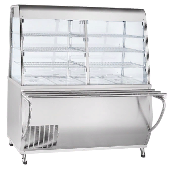 Прилавок-витрина холодильный ПВВ(Н)-70Т-С-01-НШ Abat кашированный