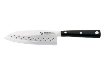 2650016 нож Сантоку (16см, лезвие с отверстиями)